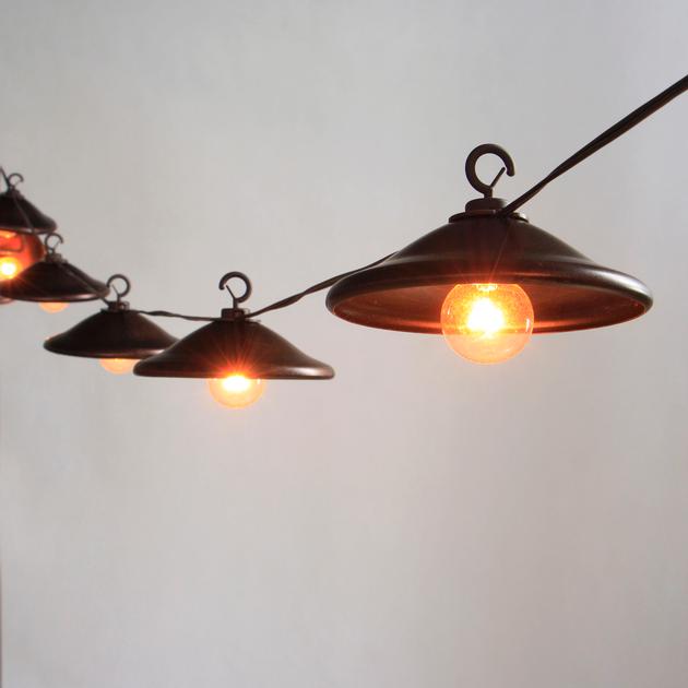 Garden String Light Decorative G40 Bronze