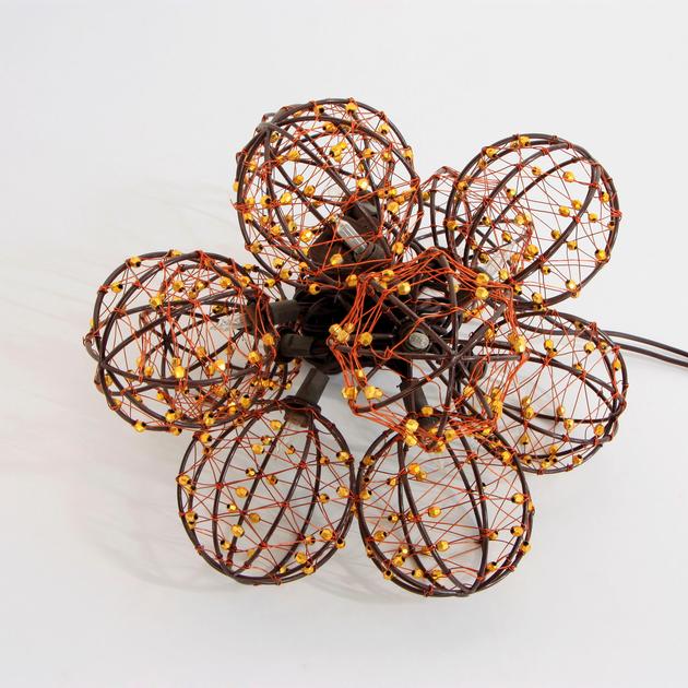 Decorative Beaded Copper Wire Ball String