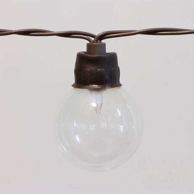 Solar Powered G40 LED String Light