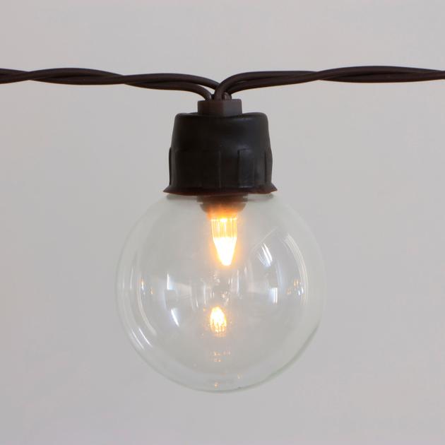 Solar Powered G40 LED String Light