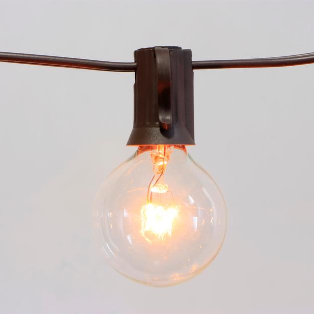 Umbrella Light Decorative G40 Clear Bulb