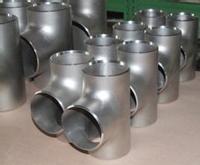 GB thick-walled carbon steel tee pipe fittings made in China