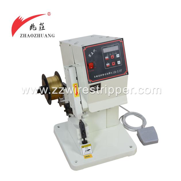Copper belt crimping machine