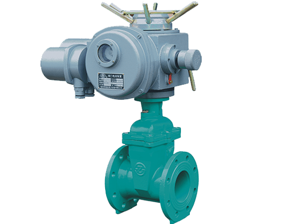 Resilient Gate Valve with Electric Actuator