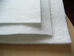 Needle punched felt