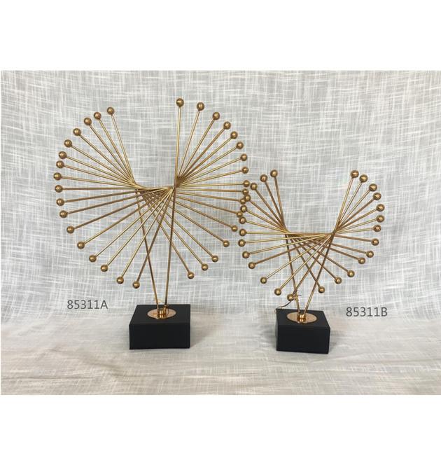 hot sale golden metal square home decoration