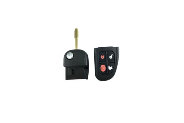 Jaguar folded key 4 buttons 4D60