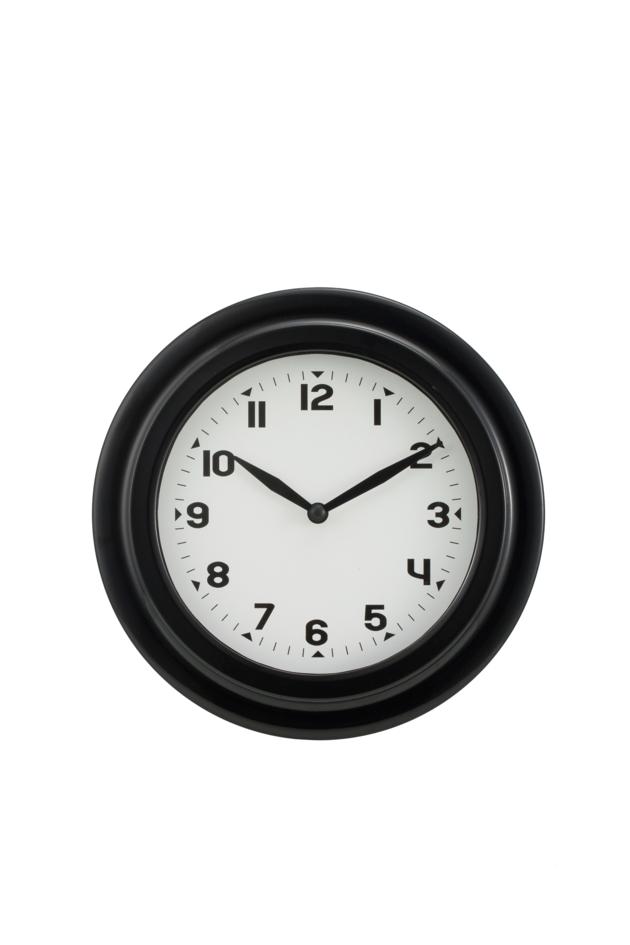 9 inches iron wall clock