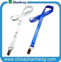 Screen printing polyester ID card lanyard