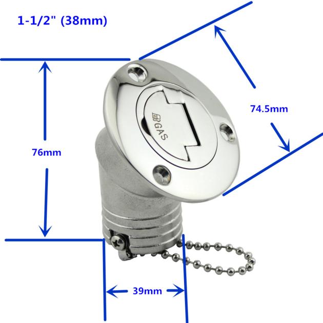 Marine Hardware 316 Stainless Steel 45