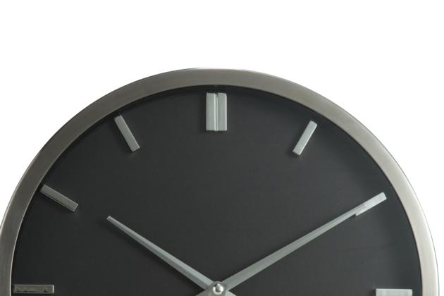 12 Inches Stainless Steel Iron Clock