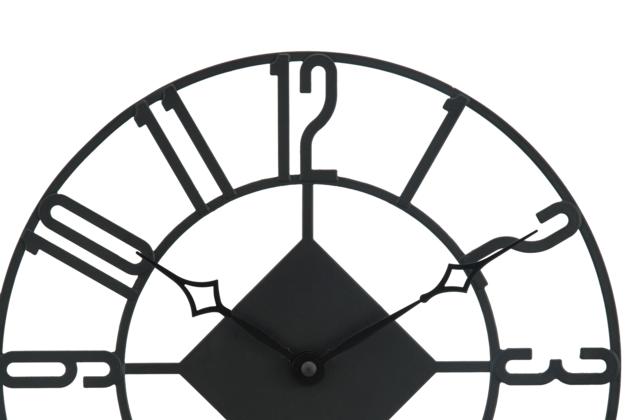 33cm Aluminum Alloy Iron Wall Clock