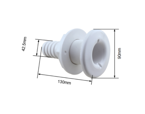 Marine Hardware Plastic Thru Hull Outlets