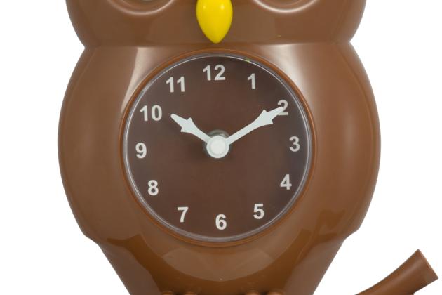Dynamic Owl S Wall Clock