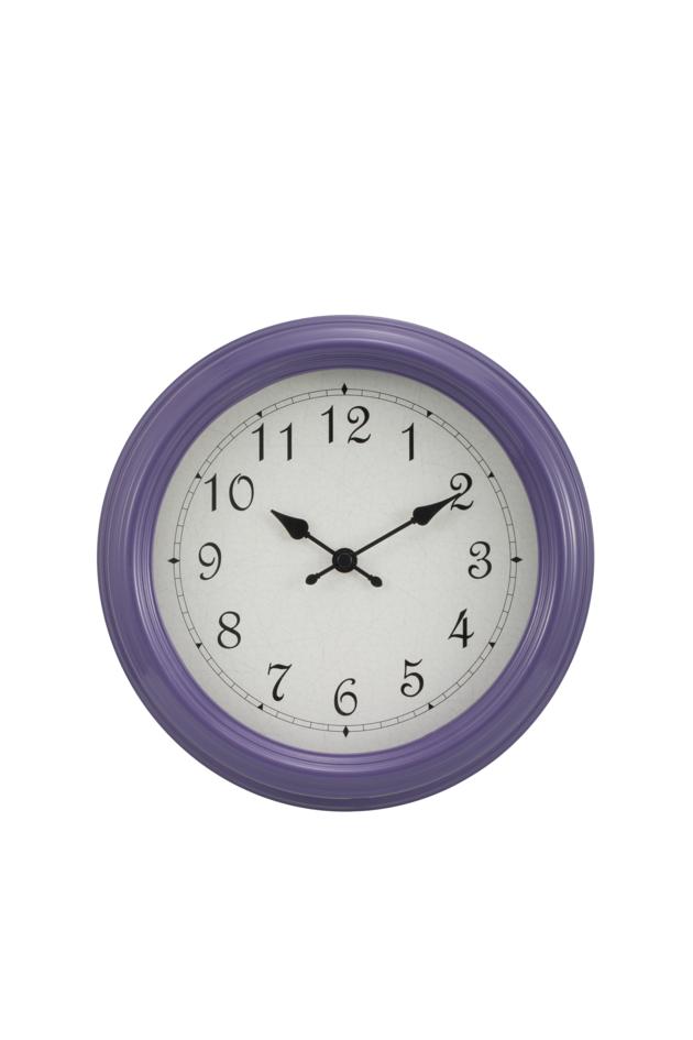 9.5 inches plastic wall clock