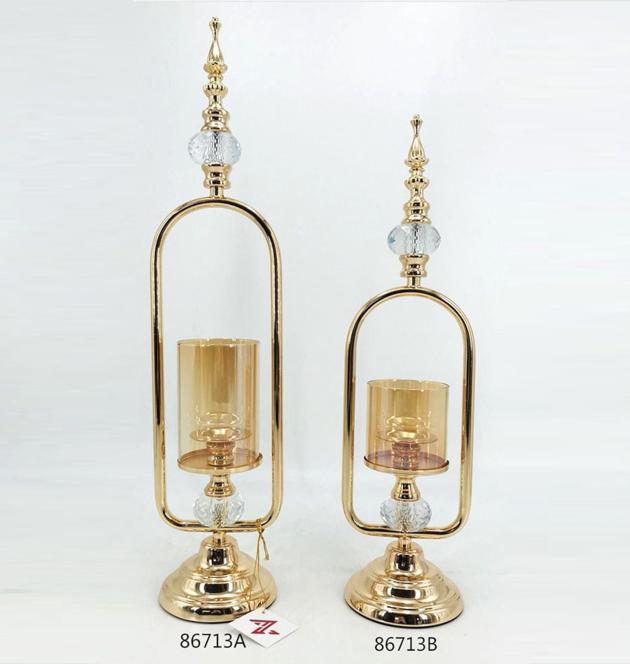 tall gold metal tree branch holder from china