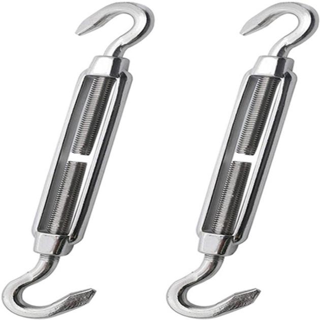 304/316 stainless steel European open body turnbuckle(hook&hook)