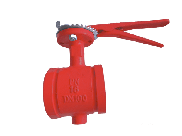 Fire Protection Groove end Concentric Butterfly Valve