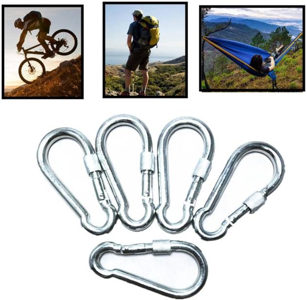 304 316 Stainless Steel Carabiner Hook
