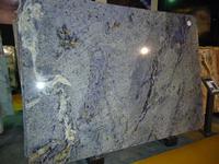 Azul Bahia granite slab