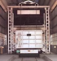 Bogie hearth furnace