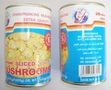 Canned mushroom