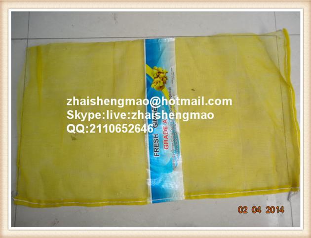 plastic mesh bag for package