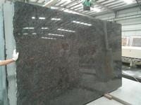 Tan Brown granite slab 