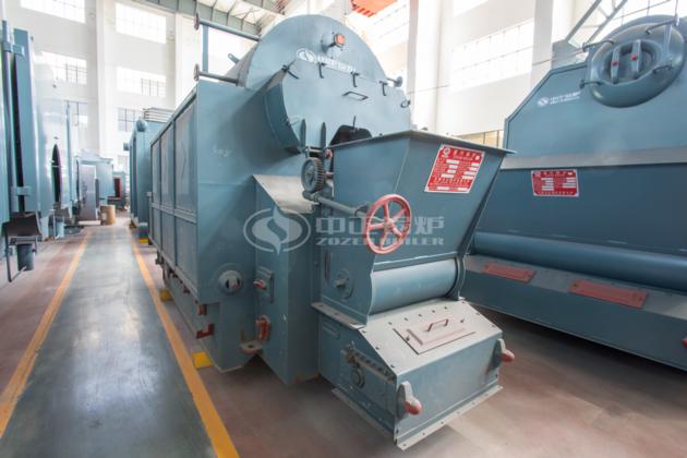Compact Structure Industrial Boiler 10Mw Chain Grate Stoker Biomass Pellet Furnace 