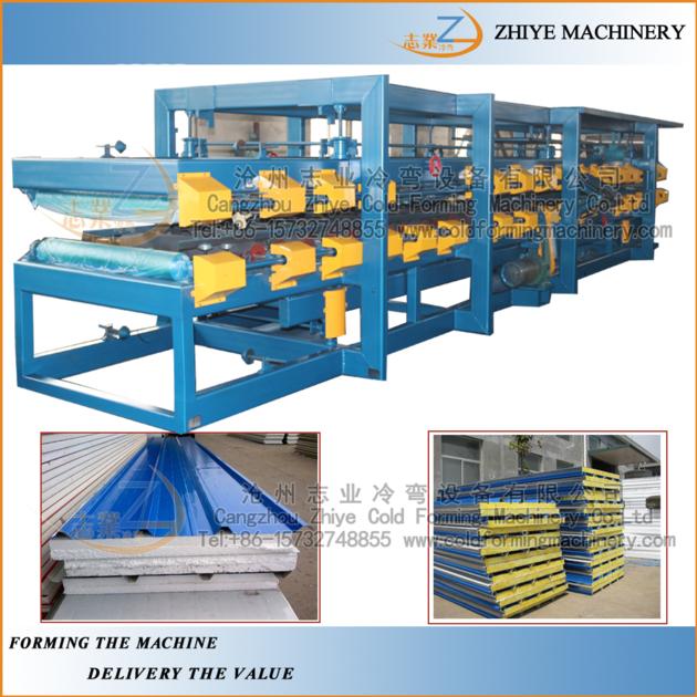 Sandwich Roof Wall Sheet Forming Machine