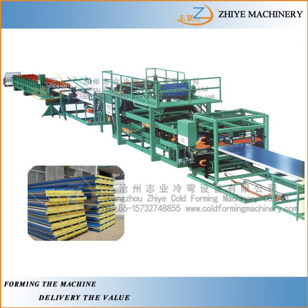 Sandwich Roof Wall Sheet Forming Machine