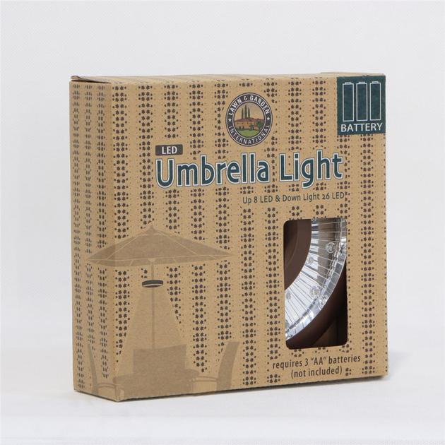 LED Umbrella Light 8 Quot Battery