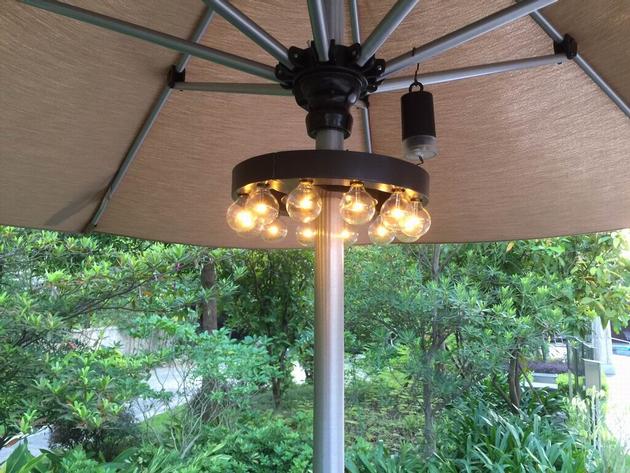 LED Umbrella Light- 10 inch Battery operated G40 
