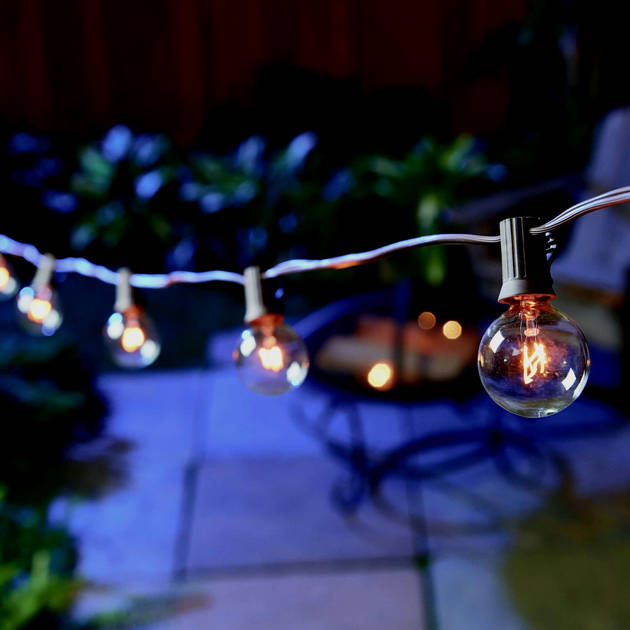 Umbrella Light Decorative G40 Clear Bulb