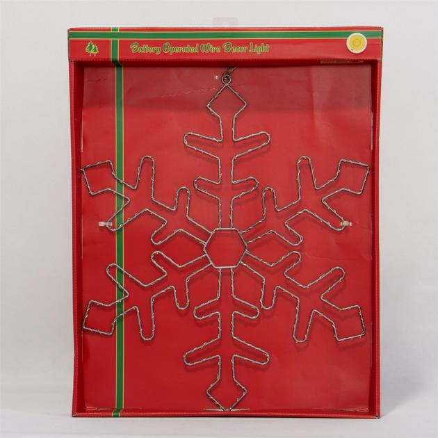 Christmas Decorative SMD Snowflake Wire Form
