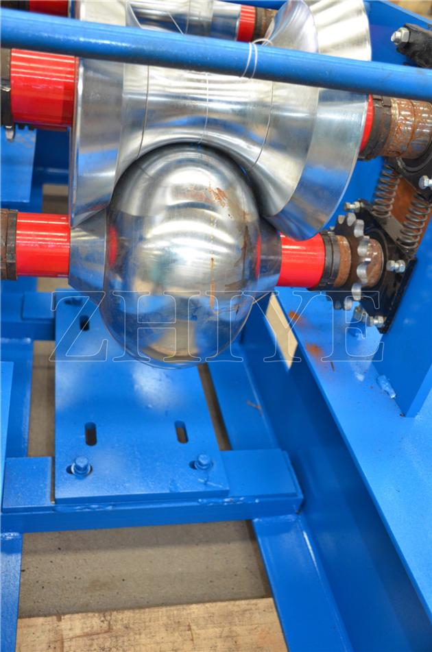 Roof Ridge Cap Roll Forming Machine