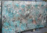 Amazonite Blue granite slab