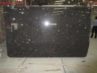 Tan brown granite slab