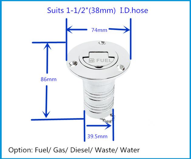 Marine Hardware 316 Stainless Steel Deck