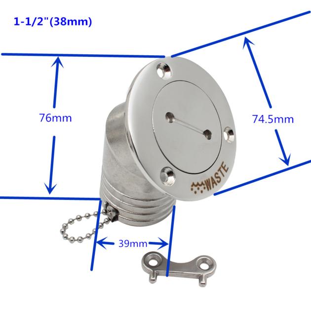 Marine Hardware 316 Stainless Steel 45