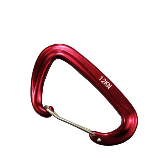12KN 7075 Aviation Aluminum Carabiner Swing