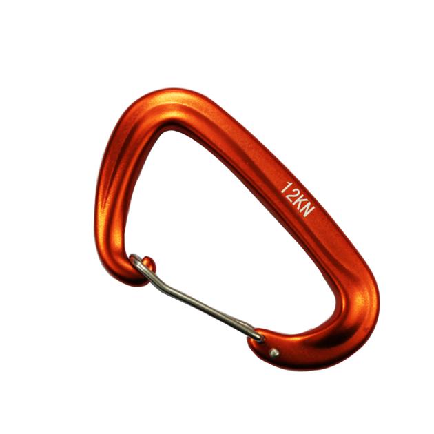 12KN 7075 Aviation Aluminum Carabiner Swing