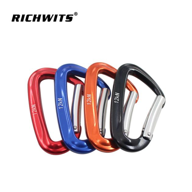 12KN aviation aluminum 7075 carabiner