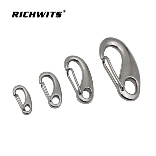 316/304 stainless steel egg shape spring hook