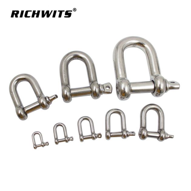 Stainless Steel 316/304 JIS type D shackle