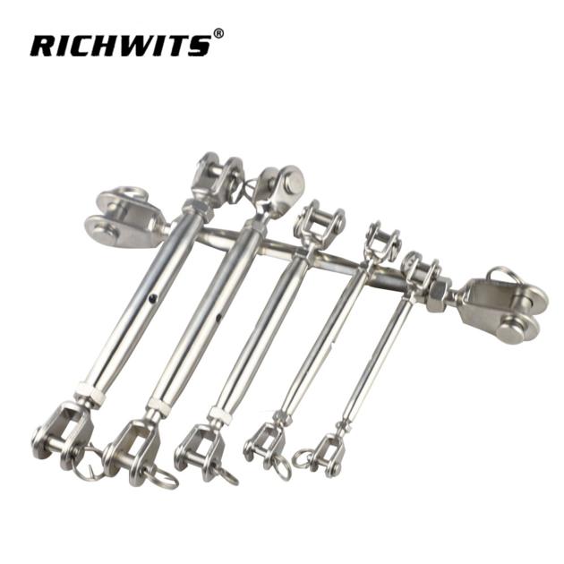 304/316 stainless steel European open body turnbuckle(eye&eye)