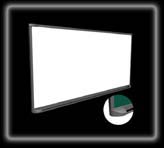 blackboard, green board, cork board and white board