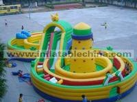 INFLATABLE OBSTACLE & SLIDE T-355