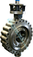 600LB,Triple offset, metal seated butterfly valve