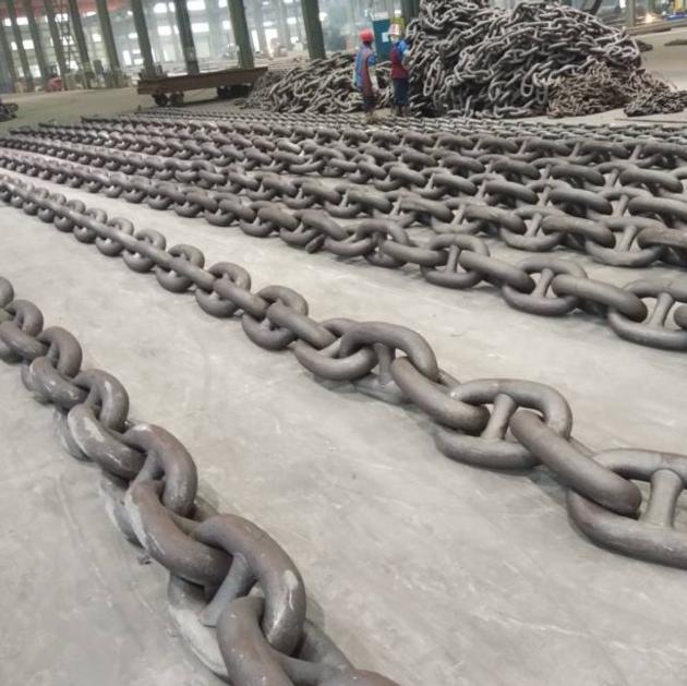70mm 73mm marine anchor chain cable anchor chain manufacturer